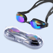 Adjustable Anti-fog UV Protection No Leaking Eye Protect Swimming Goggle Mirror Coated Lens Swim Goggles Glasses