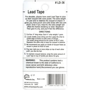Lead Tape 72 in. Carded Pack